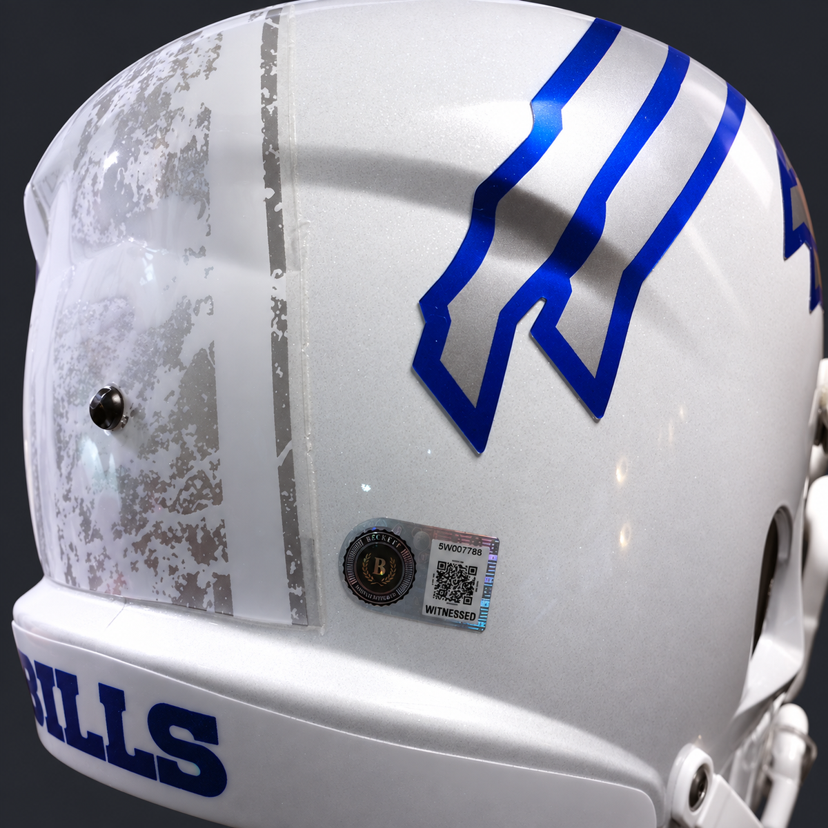 Andre Reed Signed Buffalo Bills Full-Size Replica Helmet – HOF 14 – Beckett Witnessed