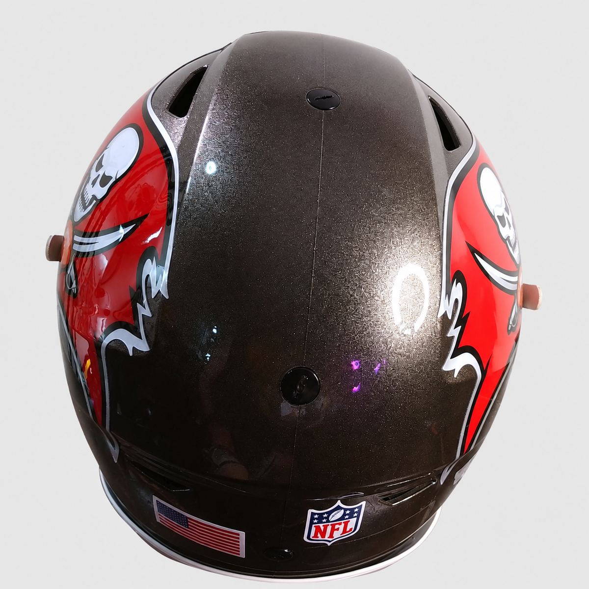 Warren Sapp Signed Tampa Bay Buccaneers Riddell SpeedFlex Helmet – “99 DPOY” Inscription – Fanatics Authentic