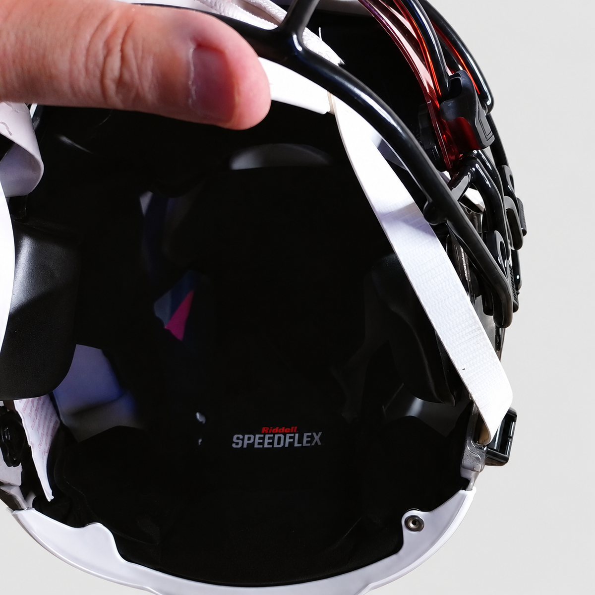Warren Sapp Signed Tampa Bay Buccaneers Riddell SpeedFlex Helmet – “99 DPOY” Inscription – Fanatics Authentic
